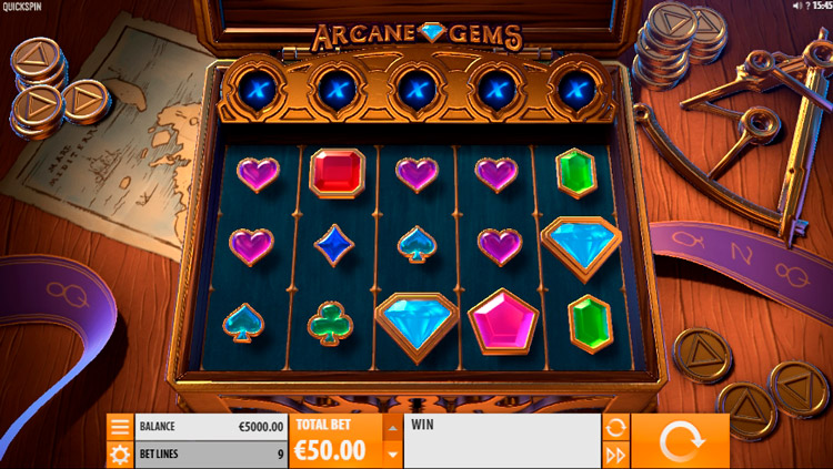 Слот Arcane Gems от Quickspin