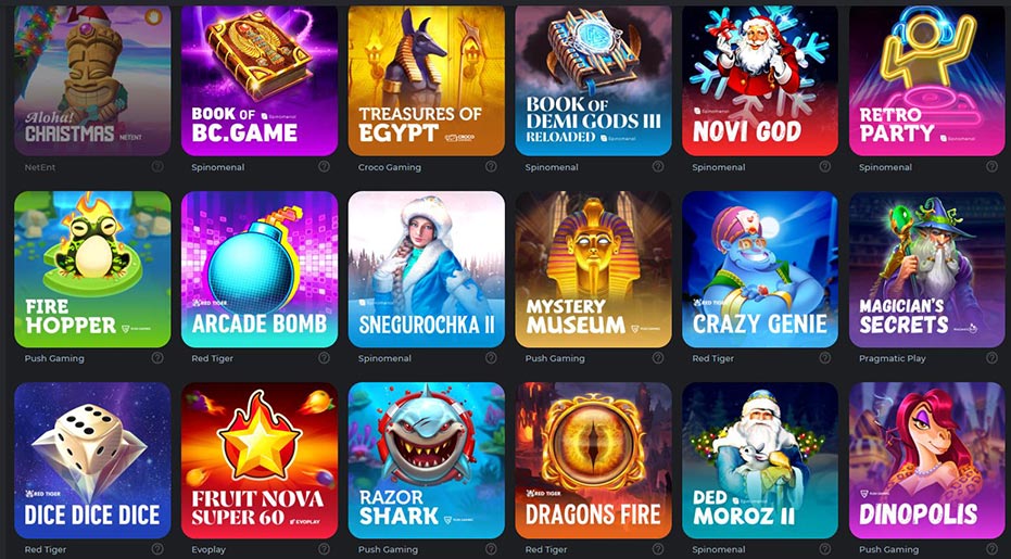 BC Game Slots