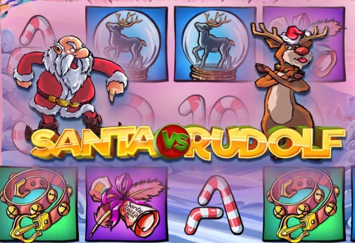 Santa vs Rudolf